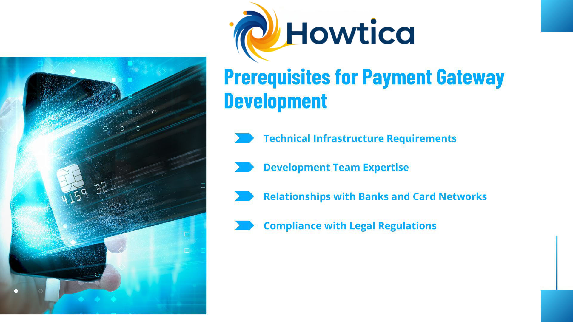Prerequisites for Payment Gateway Development