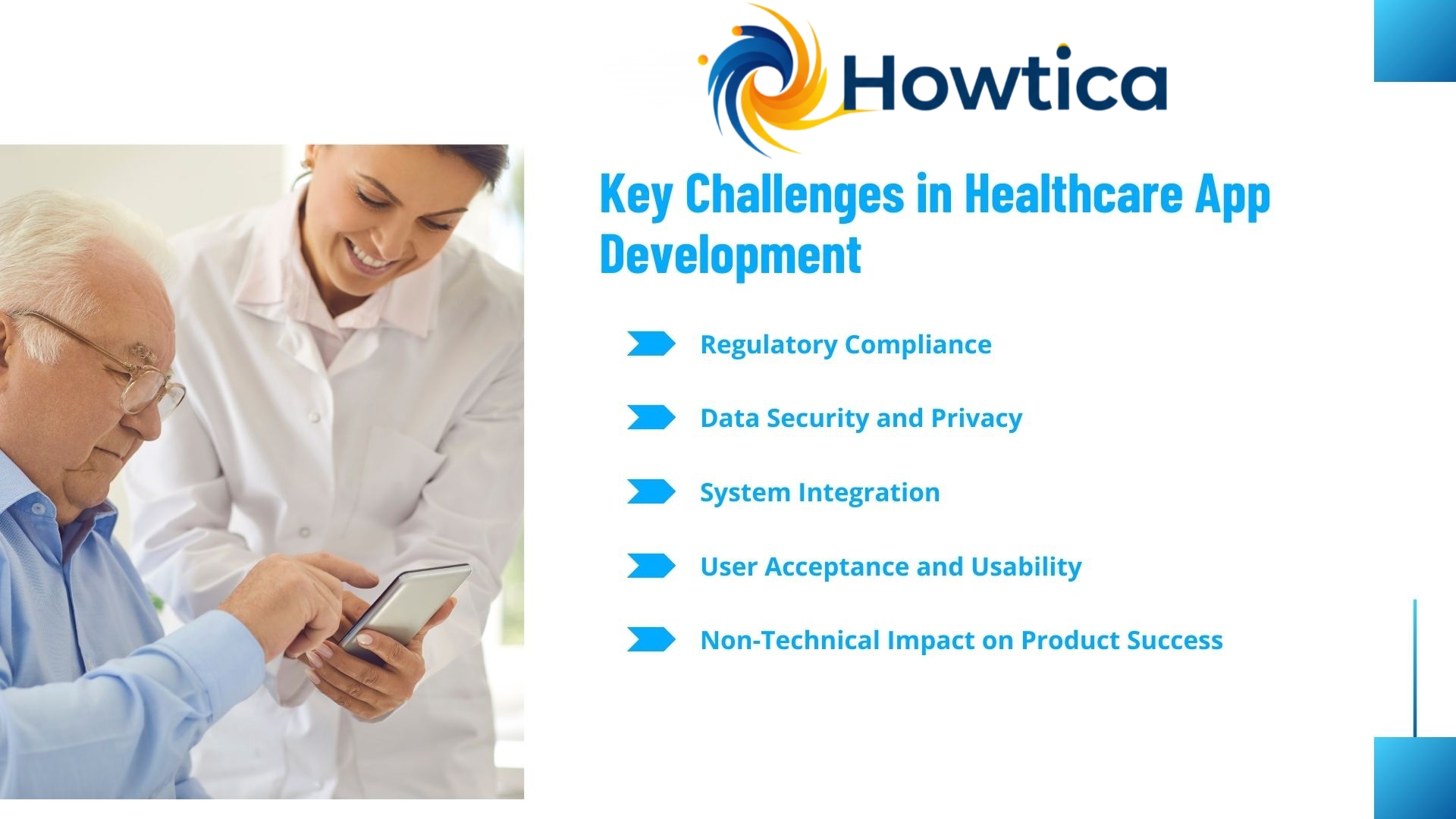 key challenges in healthcare app development